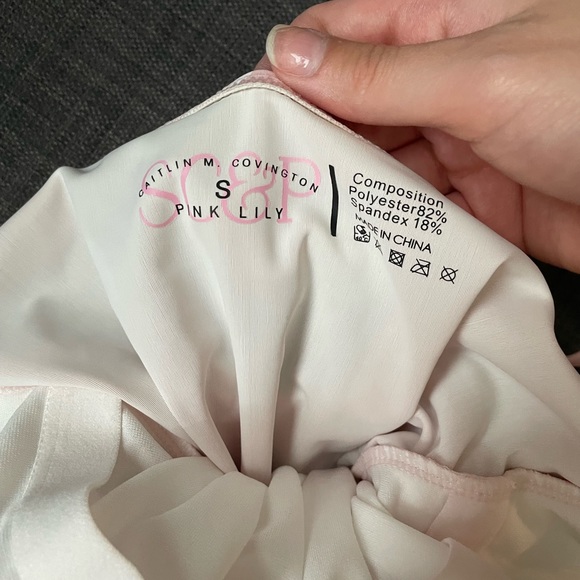 CM Coving X Pink Lilly polkadot swimsuit - Picture 4 of 6